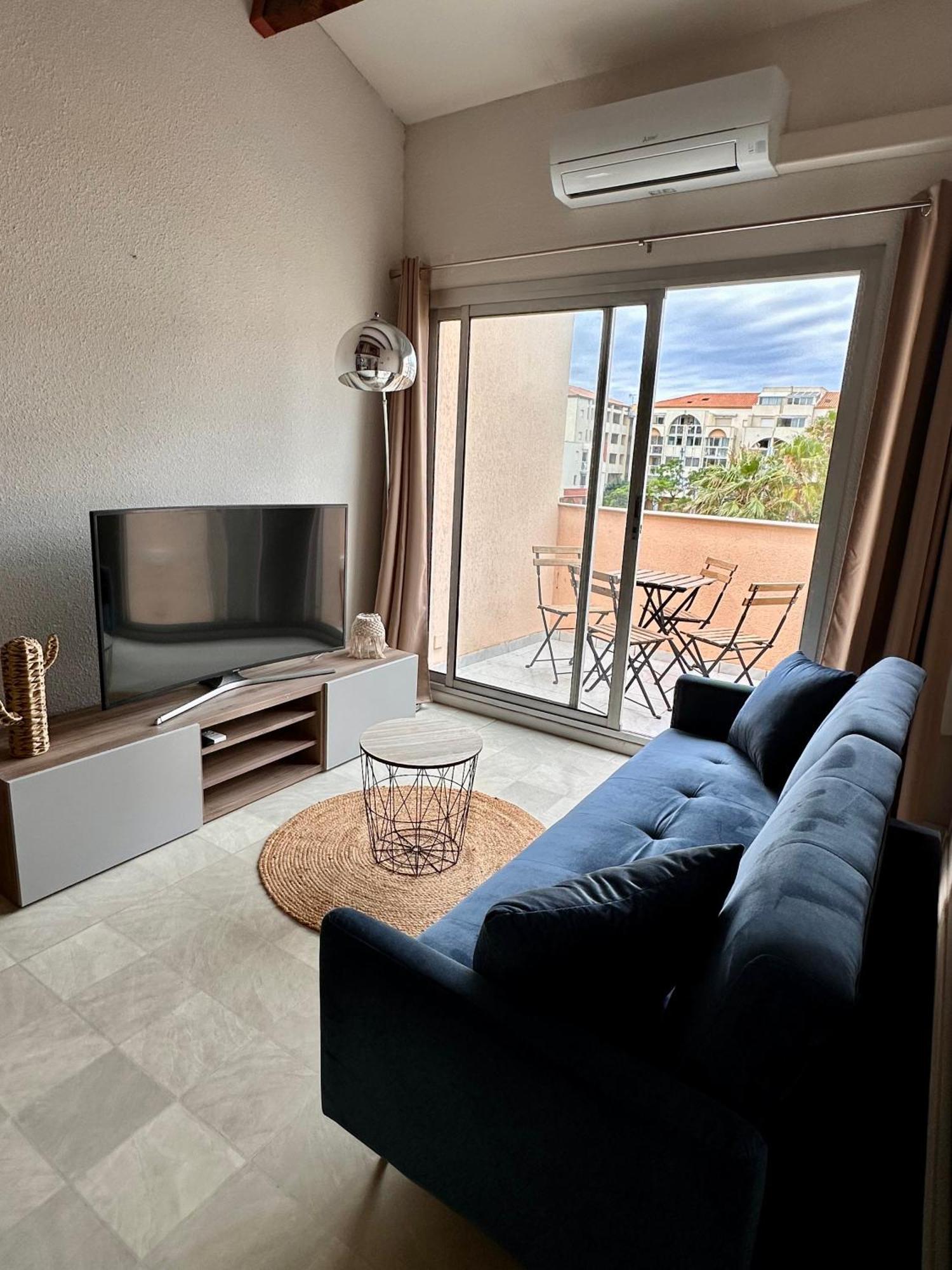 Evasion Setoise - Appartement Avec Balcon Vue Marina, Climatise, Parking - Situe A 200M De La Plage セット エクステリア 写真