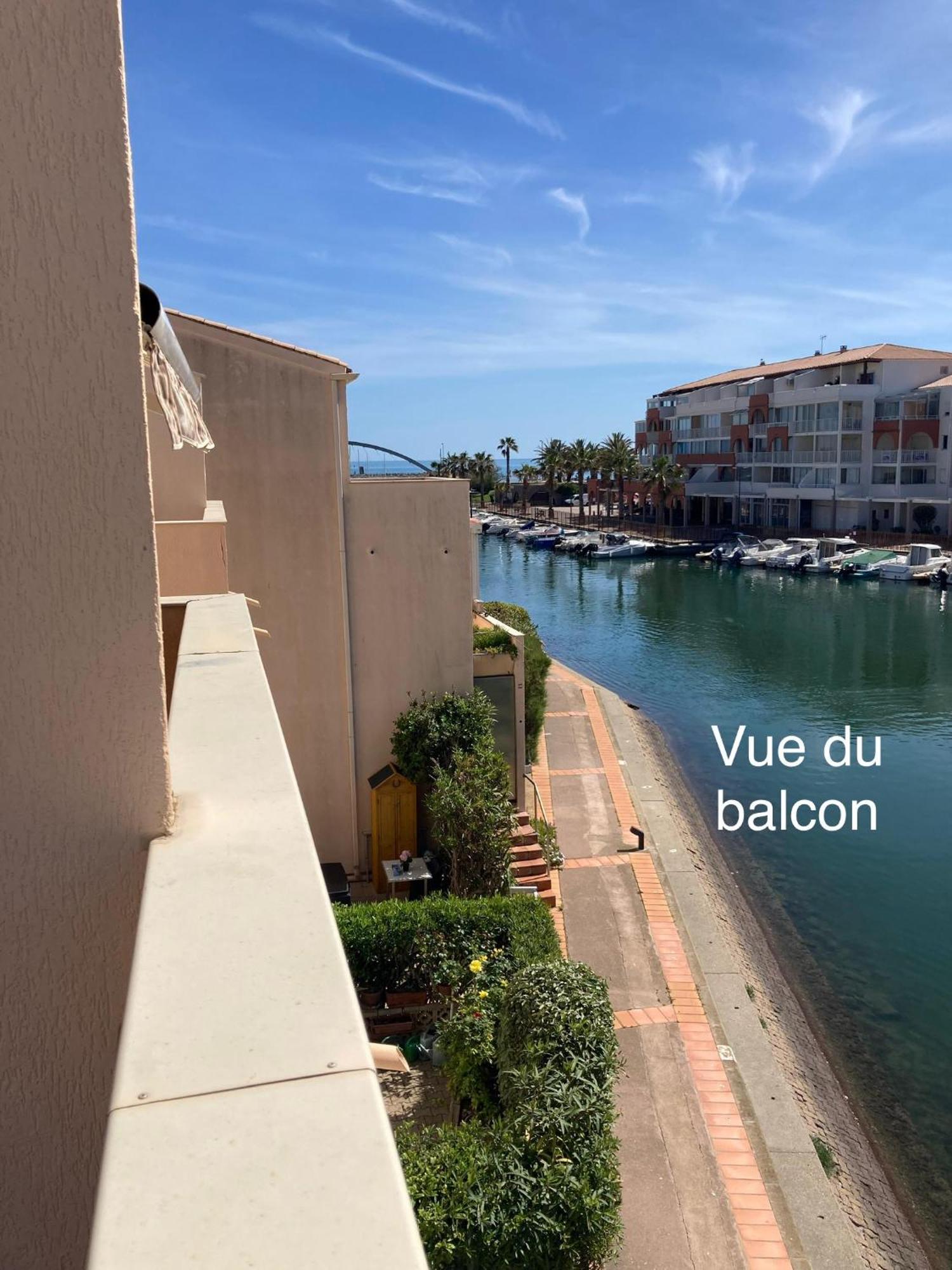 Evasion Setoise - Appartement Avec Balcon Vue Marina, Climatise, Parking - Situe A 200M De La Plage セット エクステリア 写真